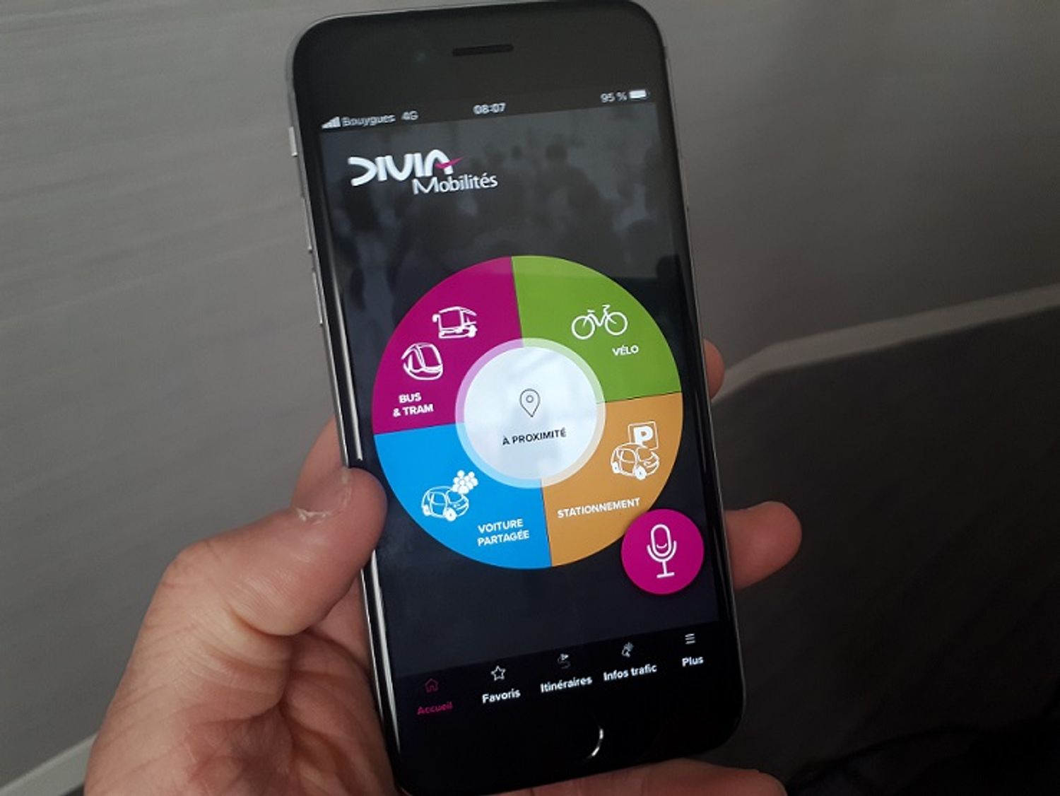 La direction de Divia a signalé ce lundi après-midi un bug qui impacte son application mobile